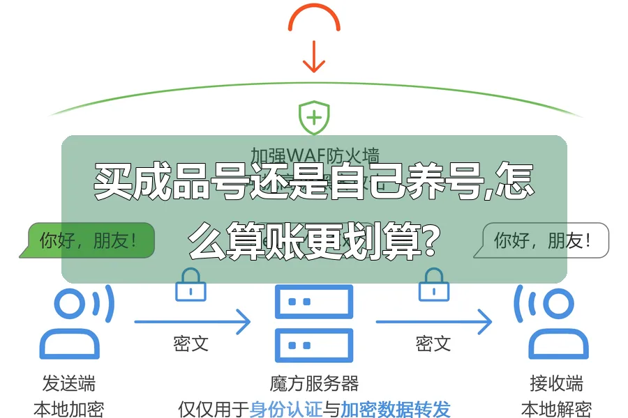 买成品号还是自己养号,怎么算账更划算?